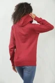 Wine Oversized Pullover Hoodie