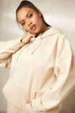 Stone Oversized Pullover Hoodie