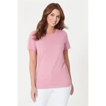 Pink Design Ultimate T-Shirt With Crew Neck
