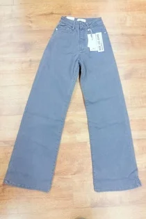 Slate Grey Casual Super Stretch Dad Fit Jeans